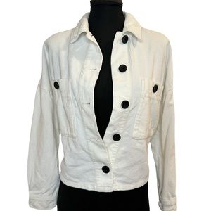 Zara Corduroy Creme Jacket